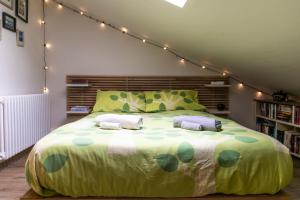 Postel nebo postele na pokoji v ubytování Simo's HoMe