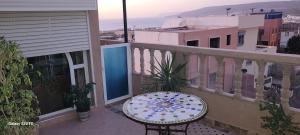 Balkón nebo terasa v ubytování Surf appartement tamraght 2