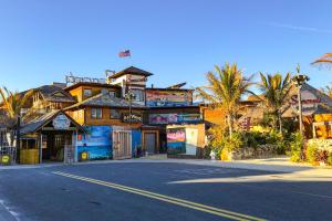 a building on the side of a street at The Gull's Nest at Isle of Wight in Ocean City