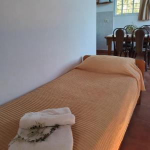 La Casa Redonda客房内的一张或多张床位