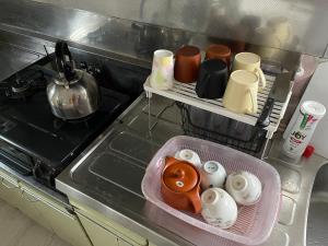 新潟県小千谷市 平成インにあるキッチンまたは簡易キッチン