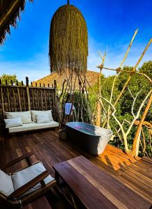 Zahrada ubytování Casa Mikoko Resort