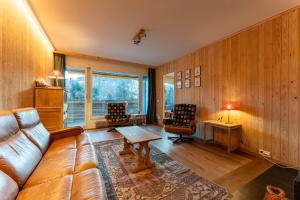 Χώρος καθιστικού στο Fresh & Simple near Gstaad