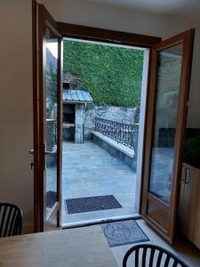 Balkón alebo terasa v ubytovaní Le Chalet des O