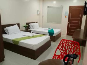 Letto o letti in una camera di RNR Suites