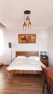 Letto o letti in una camera di IVERIA BEACH