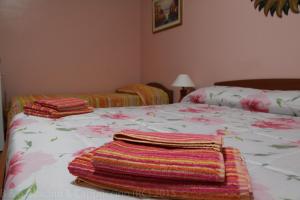 A bed or beds in a room at Cuscino & Cappuccino