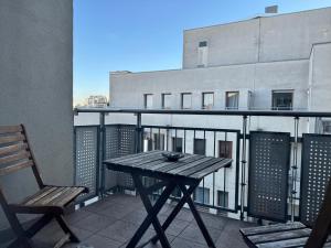 Balkón nebo terasa v ubytování Premium Apartment by Hi5- CP with free parking