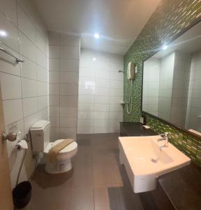 Koupelna v ubytování I Hotel Khonkaen