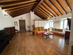 Posezení v ubytování Cortijo Las Caballerias