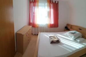 Krevet ili kreveti u jedinici u okviru objekta Ferienwohnung 75m² bis 5Personen 2 SZ Frankfurt(Oder)