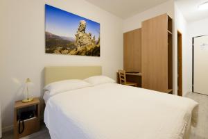 Letto o letti in una camera di Hotel Ceresio