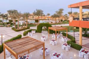 Restaurace v ubytování Malikia Resort Abu Dabbab