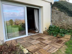 Zahrada ubytování Grand Studio Vue Mer et Jardin