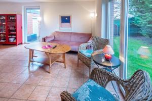 Χώρος καθιστικού στο Ferienhaus Bettina