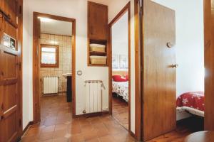 Postel nebo postele na pokoji v ubytování LA GINESTA 1, Apartaments de munyanya