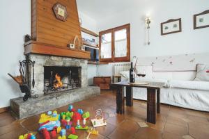 Postel nebo postele na pokoji v ubytování LA GINESTA 1, Apartaments de munyanya
