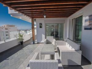 Balkón nebo terasa v ubytování Marina Panoramic 3BDR Luxury Apartment