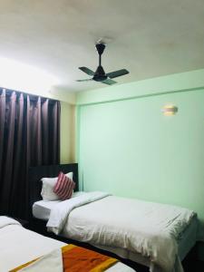 Letto o letti in una camera di Yeti Cozy Hotel