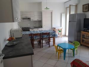 Kuhinja oz. manjša kuhinja v nastanitvi Ancora: appartamenti Gaudenzi