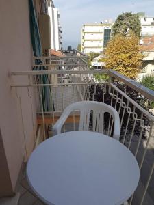 Balkón nebo terasa v ubytování Ancora: appartamenti Gaudenzi