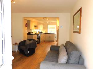 Istumisnurk majutusasutuses Crab Cottage