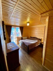 Posteľ alebo postele v izbe v ubytovaní Goretsʹ family home