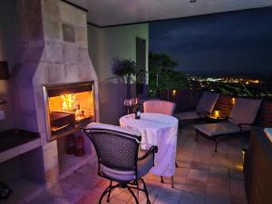 Weston Guest House Krugersdorp的休息区