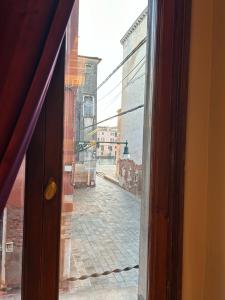 Balkón nebo terasa v ubytování Ca' Piasentin