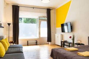 O zonă de relaxare la Cosy Apartment plus Self Checkin plus free Street parking