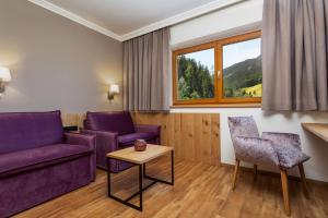 A seating area at Hotel Sonnegg