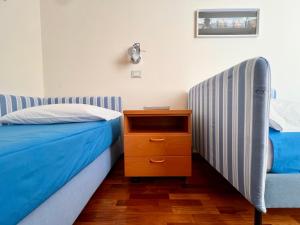 Postel nebo postele na pokoji v ubytování Stylish room in milano