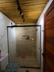 Ванная комната в Cabana Estrelas da Colina
