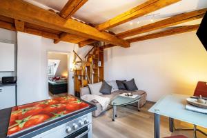 Posezení v ubytování Im Harzer Vogelnest Meisennest