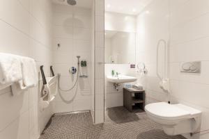 Koupelna v ubytování Hotel Lumen Zwolle