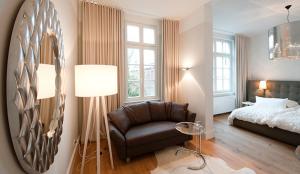 Postel nebo postele na pokoji v ubytování Designhotel Rosenbohm