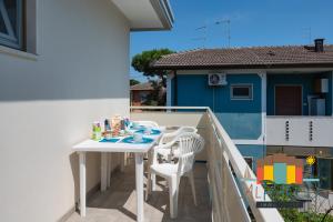 Balkón nebo terasa v ubytování Villa Helen