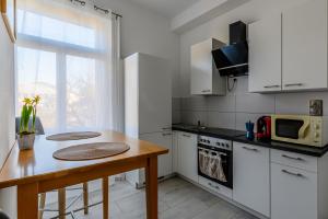 Kuchyň nebo kuchyňský kout v ubytování Gruben Apartments 2 schlafzimmer