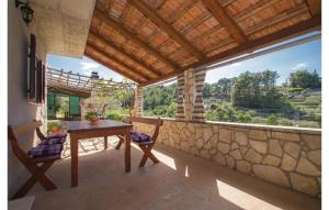Balkón nebo terasa v ubytování Studio Holiday Home In Tankaraca