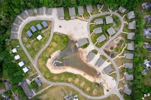 Letecký snímek ubytování Glamping Nieuw Heeten + 37 fotografií
