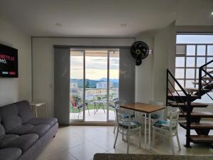 Posezení v ubytování Alojamiento, Penthouse, Dúplex, Jacuzzi