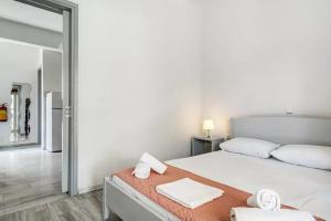 Letto o letti in una camera di Labros Studios
