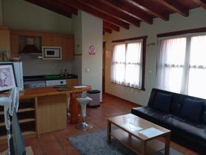 מטבח או מטבחון ב-Apartamentos Las Cuadras de Estaños