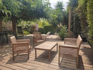 Photo de la galerie de l'établissement T4 Caminu 110m2 - Jardin, piscine, 6 pers, parking, à Porto-Vecchio