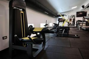 Fitness centrum a/nebo fitness zařízení v ubytování Andrej home