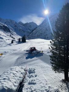 Apart Berghof Steinbock during the winter