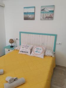 Katil atau katil-katil dalam bilik di Relax en Denia
