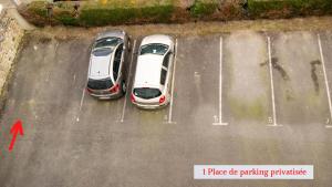 Letecký snímek ubytování Bel appart avec parking, proche centre et plages