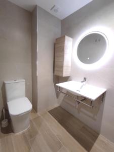 Koupelna v ubytování Precioso apartamento