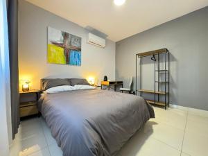A bed or beds in a room at BaySide1 Marsaxlokk Malta